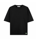 Premium Basic Siyah Oversize Tişört - Unisex Heavy Cotton | Saint Guas