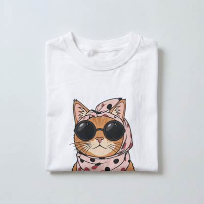 Saint Guas Mood Pet Capsule – Cool Cat Premium Oversize T-Shirt