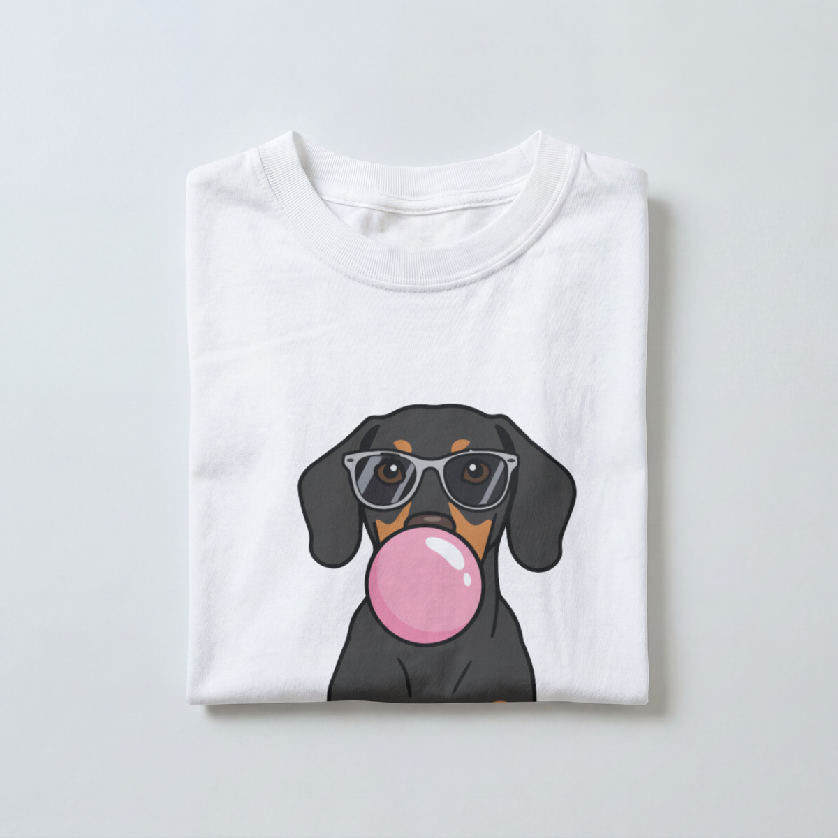 Saint Guas Mood Pet Capsule – Black Lab Premium Oversize T-Shirt