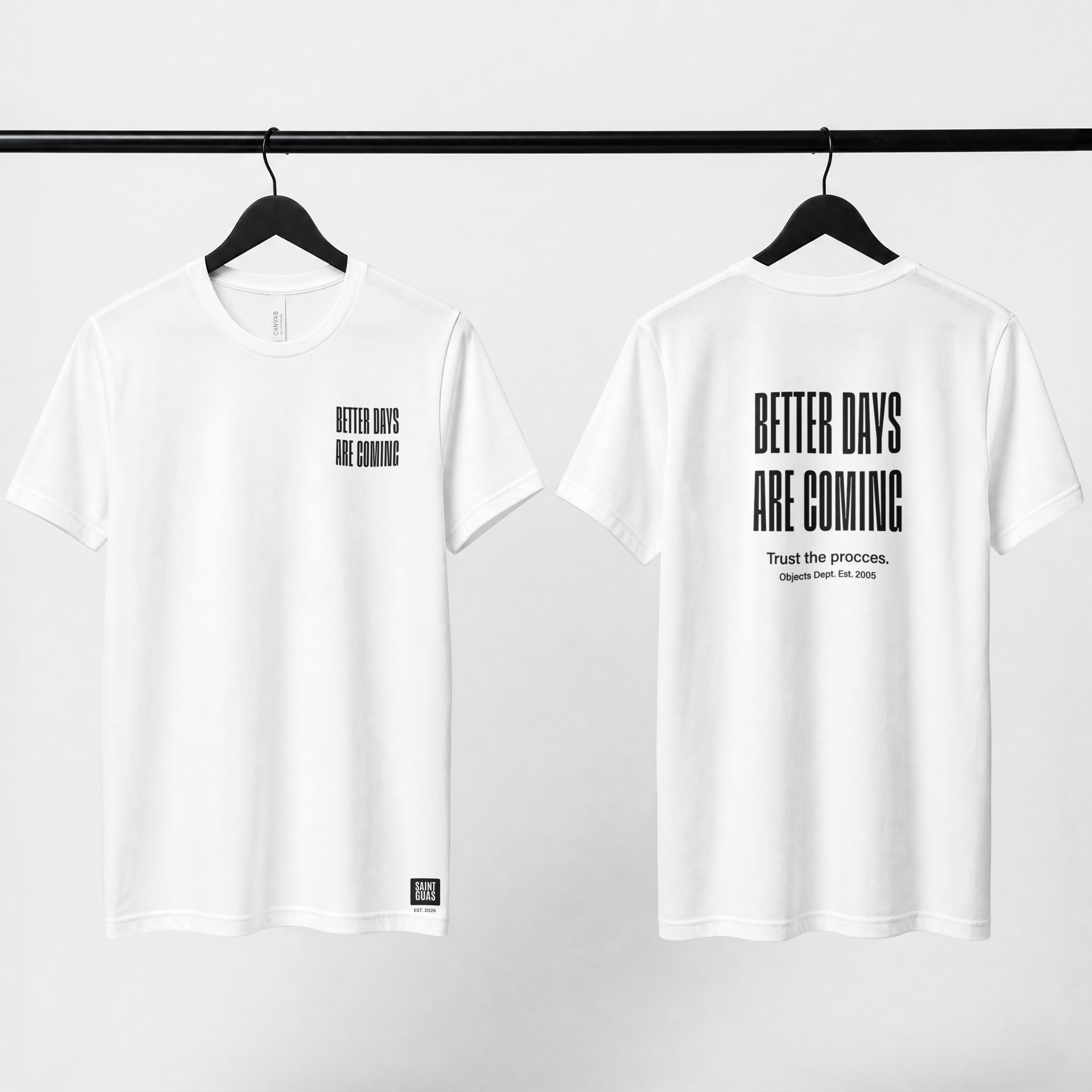 Saint Guas Mood Pet Capsule – Better Days Are Coming Premium Regular T-Shirt