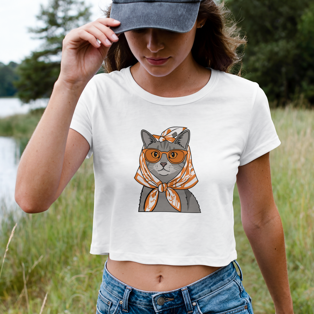 Saint Guas Mood Pet Capsule - Catue Premium Crop T-Shirt