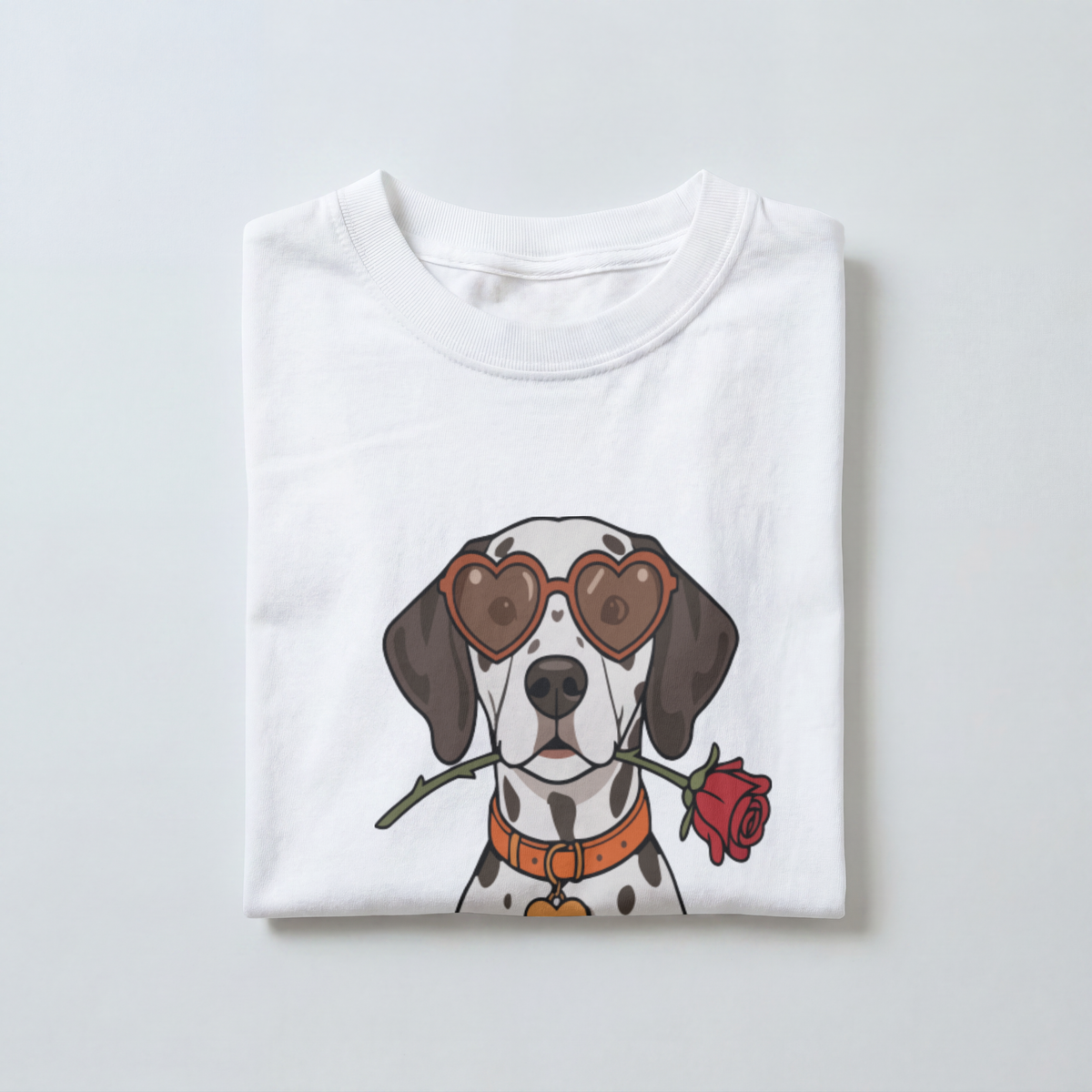 Saint Guas Mood Pet Capsule – Dalmatian Premium Oversize T-Shirt