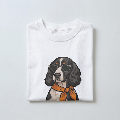 Saint Guas Mood Pet Capsule – Cocker Spaniel Premium Oversize T-Shirt