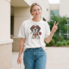 Saint Guas Mood Pet Capsule – Dalmatian Premium Oversize T-Shirt