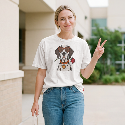 Saint Guas Mood Pet Capsule – Dalmatian Premium Oversize T-Shirt