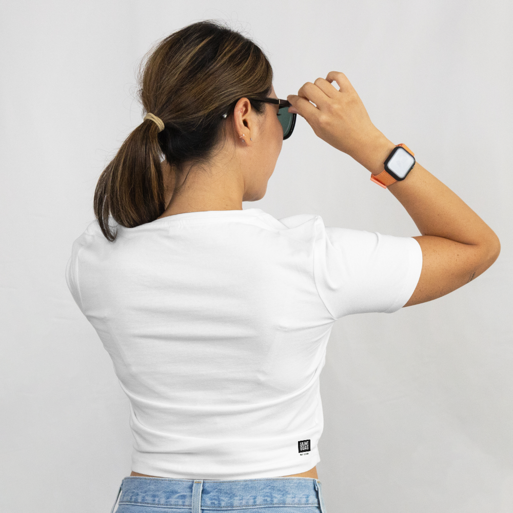 Saint Guas Basic Collection Premium Crop T-Shirt