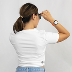Saint Guas Basic Collection Premium Crop T-Shirt
