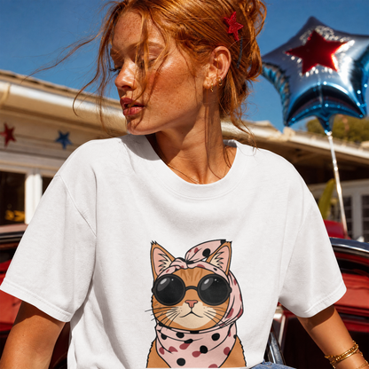 Saint Guas Mood Pet Capsule – Cool Cat Premium Oversize T-Shirt