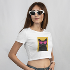 Saint Guas Mood Pet Capsule - Cat Club Premium Crop T-Shirt
