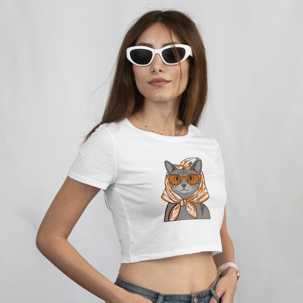 Saint Guas Mood Pet Capsule - Catue Premium Crop T-Shirt