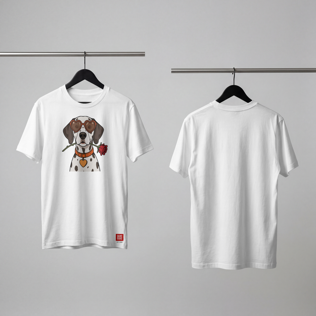 Saint Guas Mood Pet Capsule – Dalmatian Premium Oversize T-Shirt