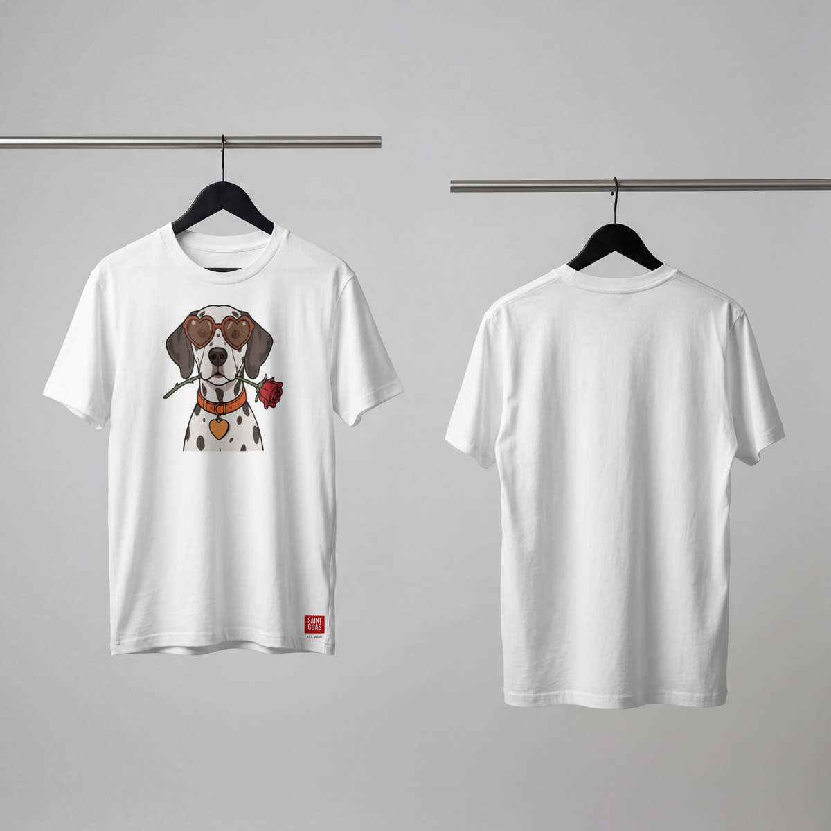 Saint Guas Mood Pet Capsule – Dalmatian Premium Oversize T-Shirt