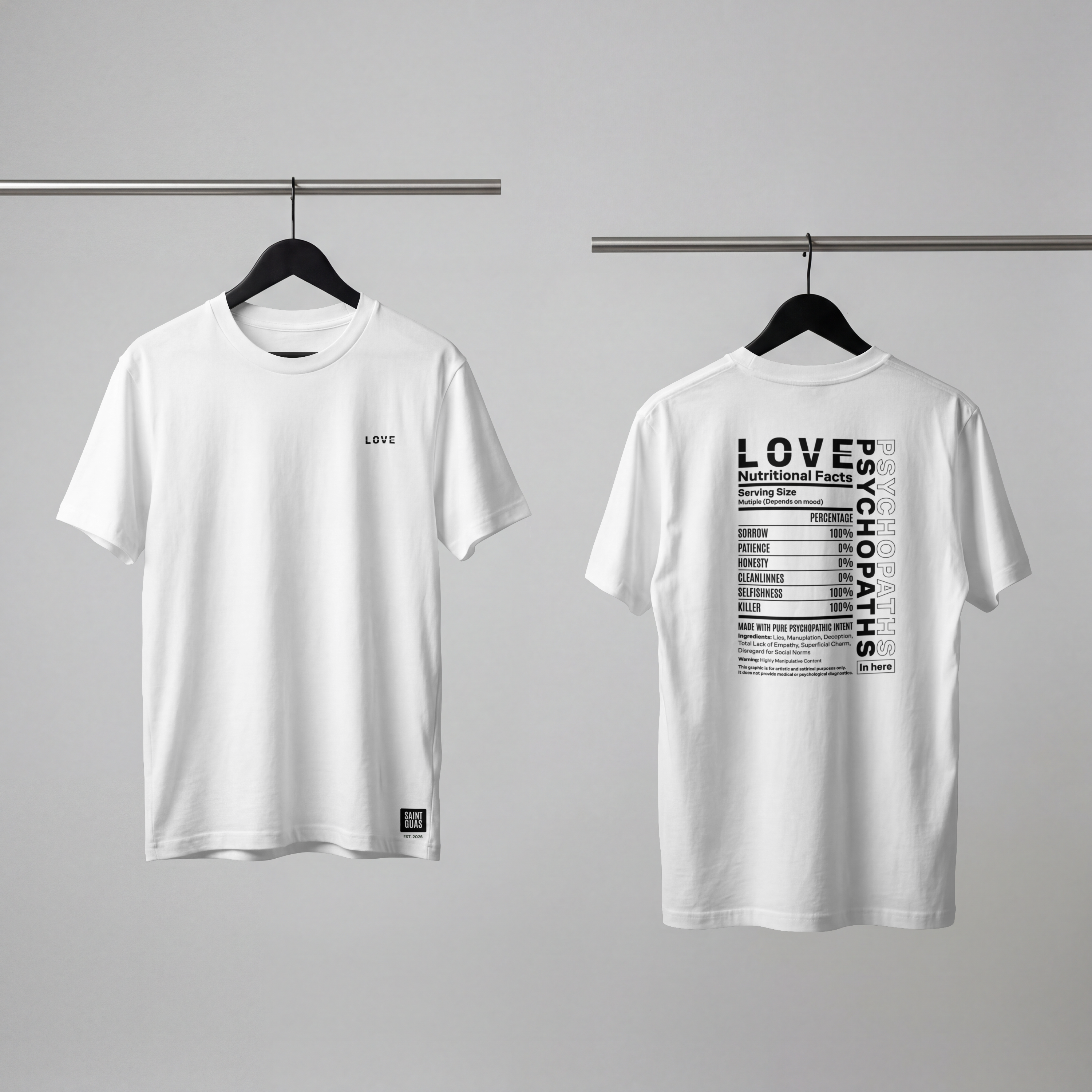 Saint Guas Mood Pet Capsule – Love Premium Oversize T-Shirt