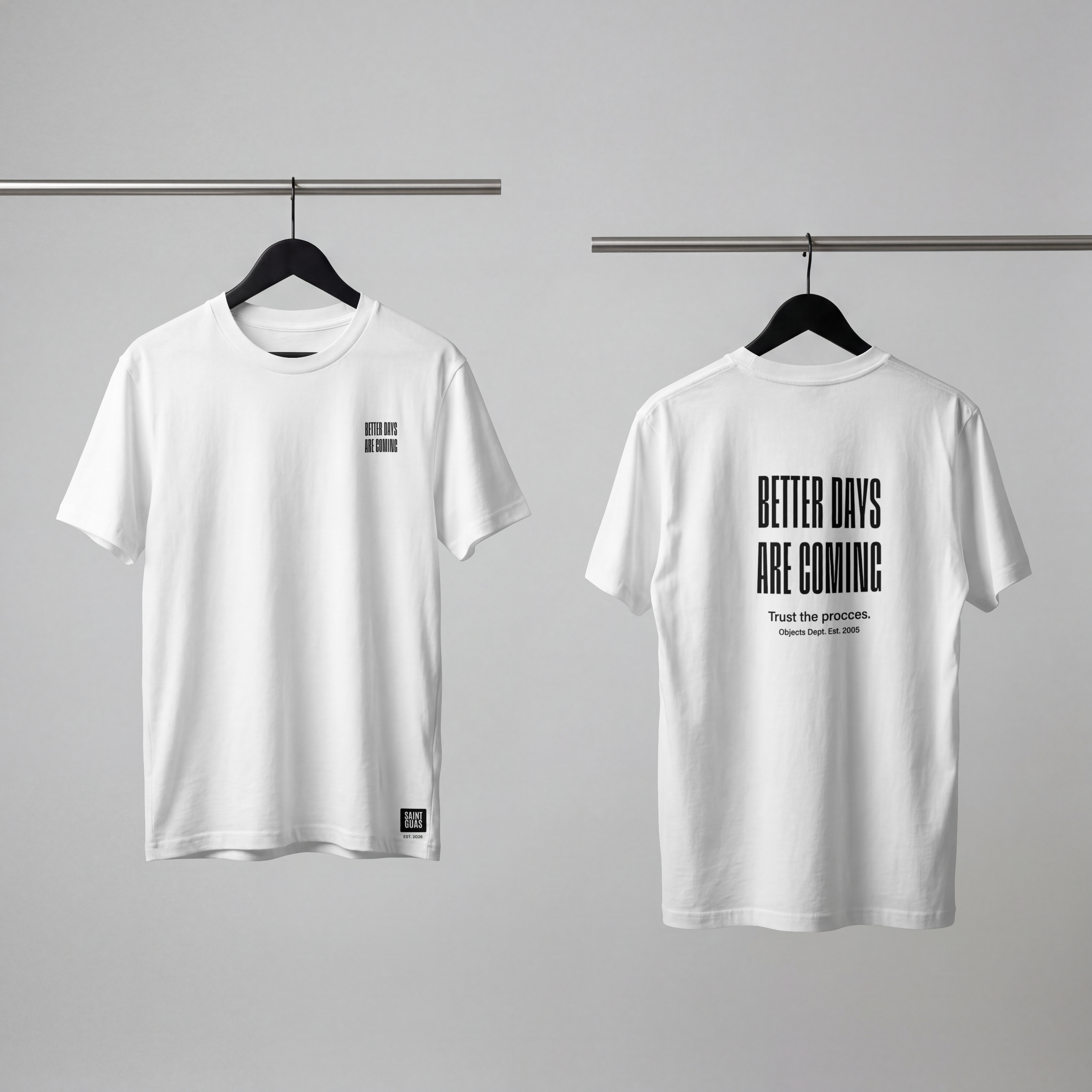 Saint Guas Statement Capsule – Better Days Are Coming Premium Oversize T-Shirt