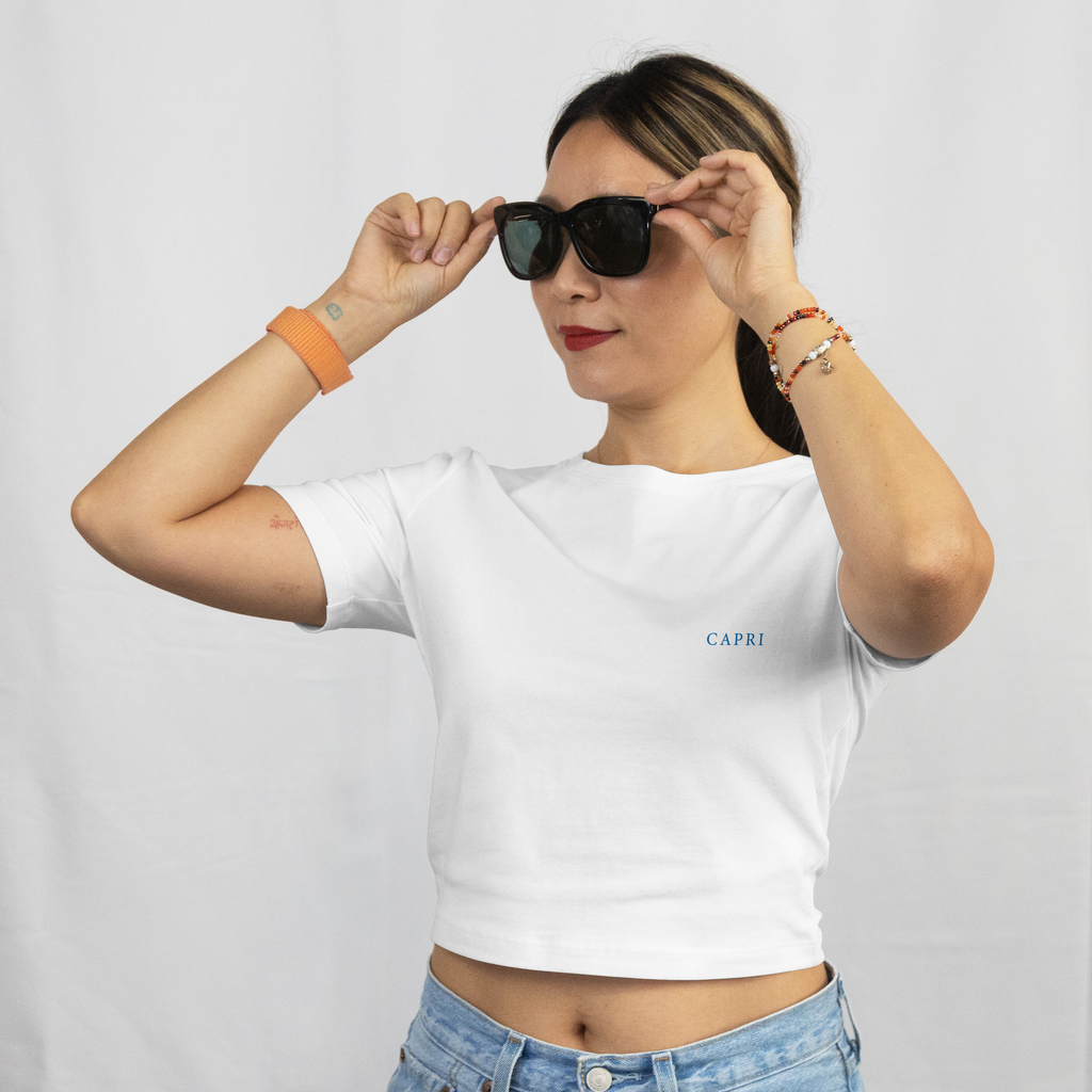 Saint Guas Statement Capsule -  Capri Premium Crop T-Shirt