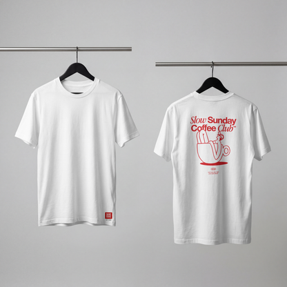 Saint Guas Statement Capsule – Slow Sunday Premium Oversize T-Shirt