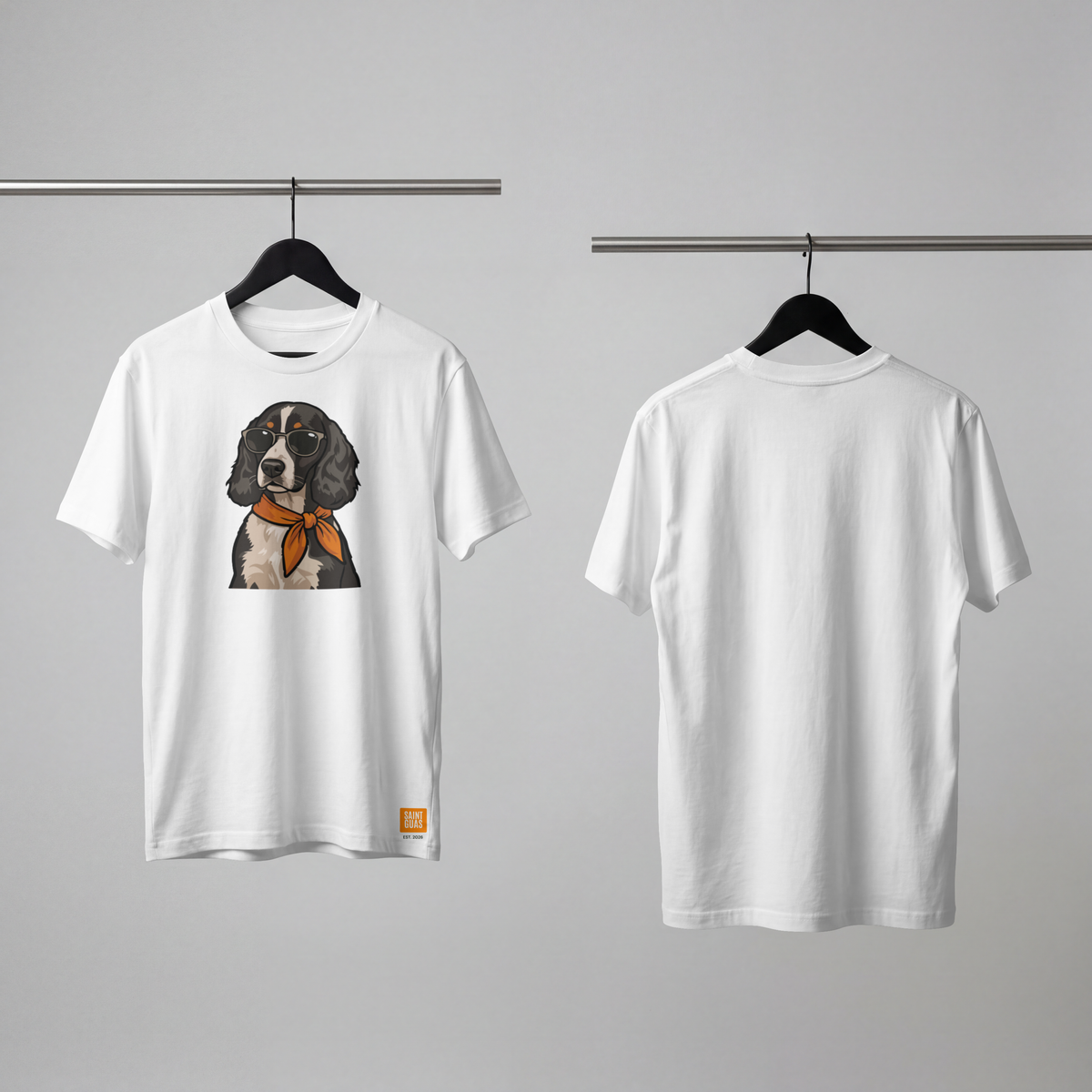 Saint Guas Mood Pet Capsule – Cocker Spaniel Premium Oversize T-Shirt