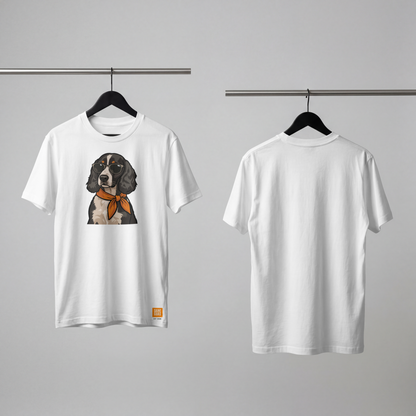 Saint Guas Mood Pet Capsule – Cocker Spaniel Premium Oversize T-Shirt