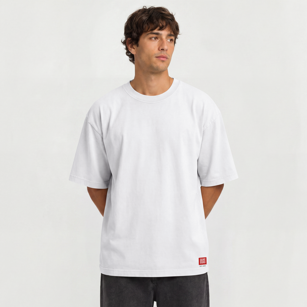 Saint Guas Statement Capsule – Slow Sunday Premium Oversize T-Shirt