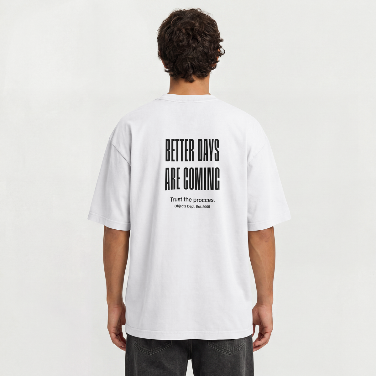 Saint Guas Statement Capsule – Better Days Are Coming Premium Oversize T-Shirt