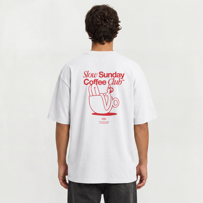 Saint Guas Statement Capsule – Slow Sunday Premium Oversize T-Shirt