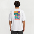 Saint Guas Statement Capsule – Espresso Girl Club Premium Oversize T-Shirt