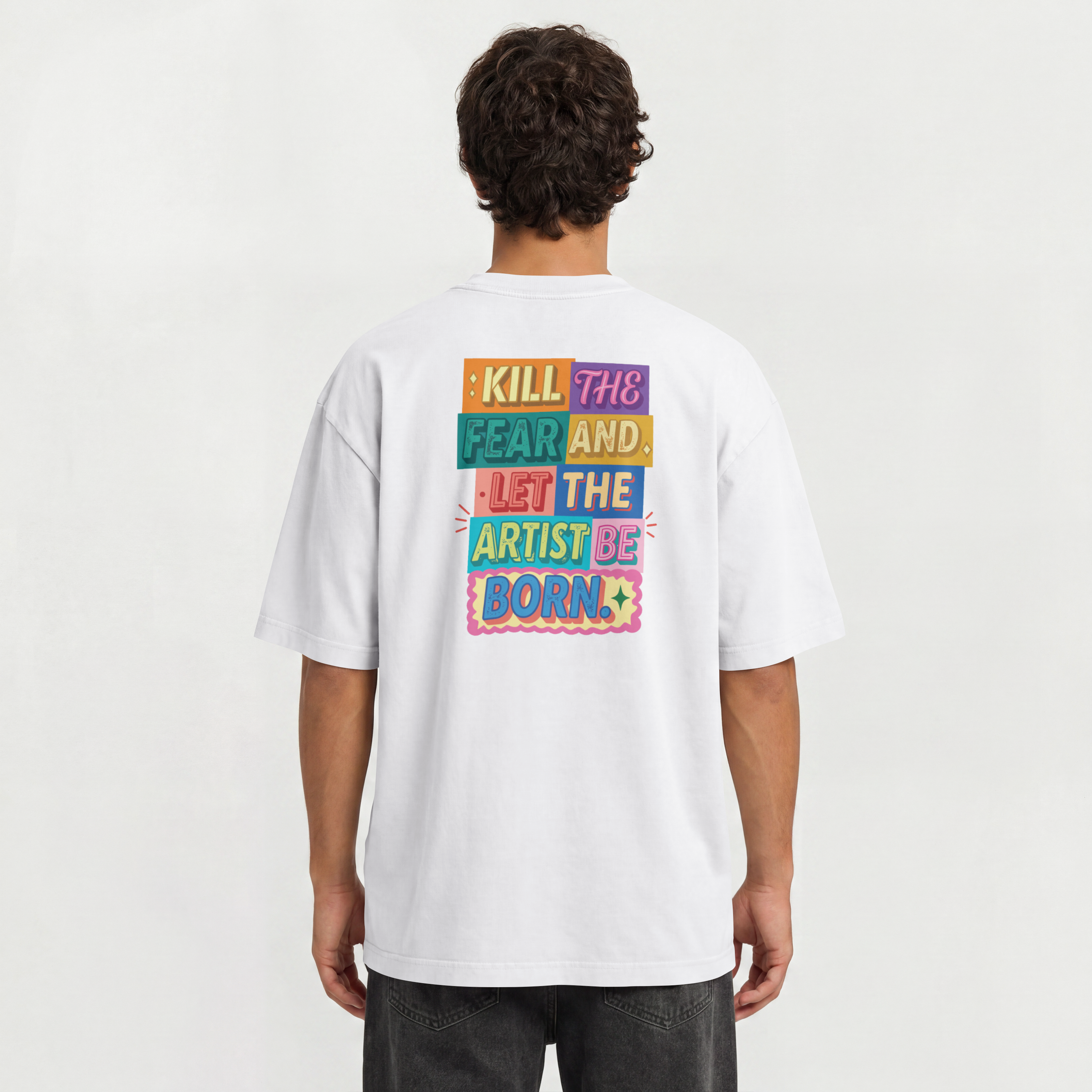 Saint Guas Statement Capsule – Espresso Girl Club Premium Oversize T-Shirt