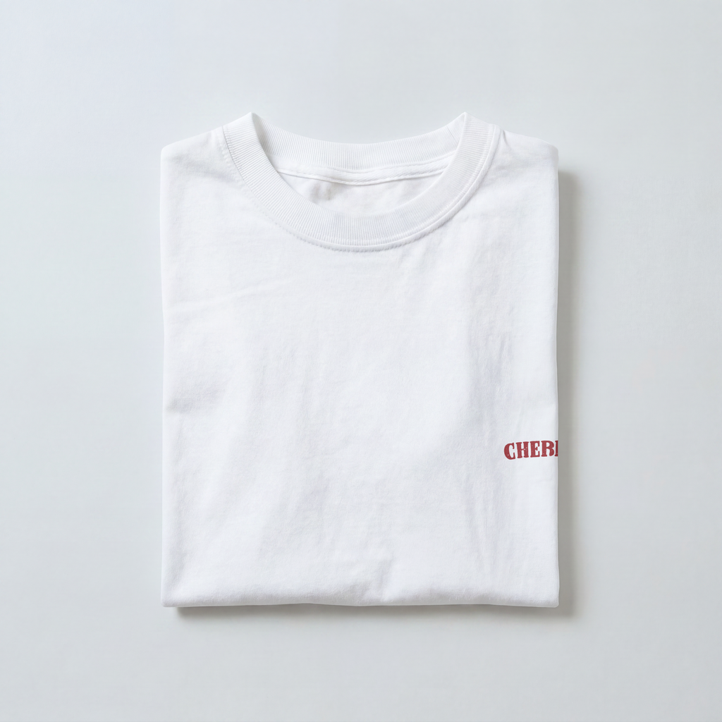 Saint Guas Statement Capsule – Cherry Premium Oversize T-Shirt