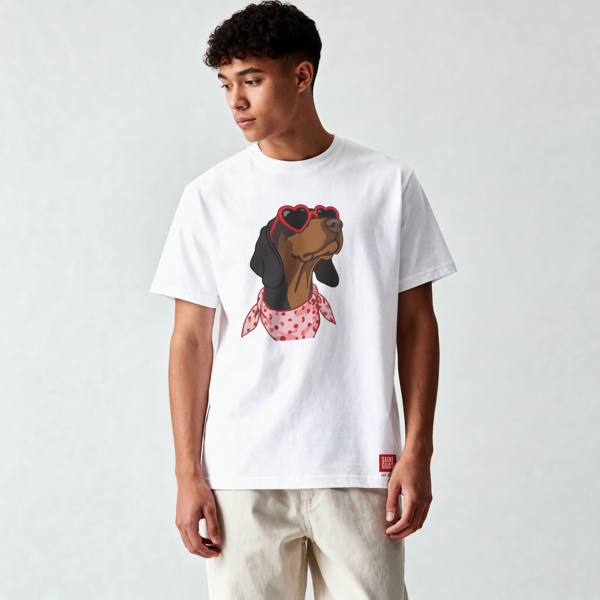 Saint Guas Mood Pet Capsule – Pointer Premium Oversize T-Shirt