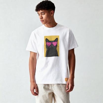 Saint Guas Mood Pet Capsule – Cat Club Premium Oversize T-Shirt