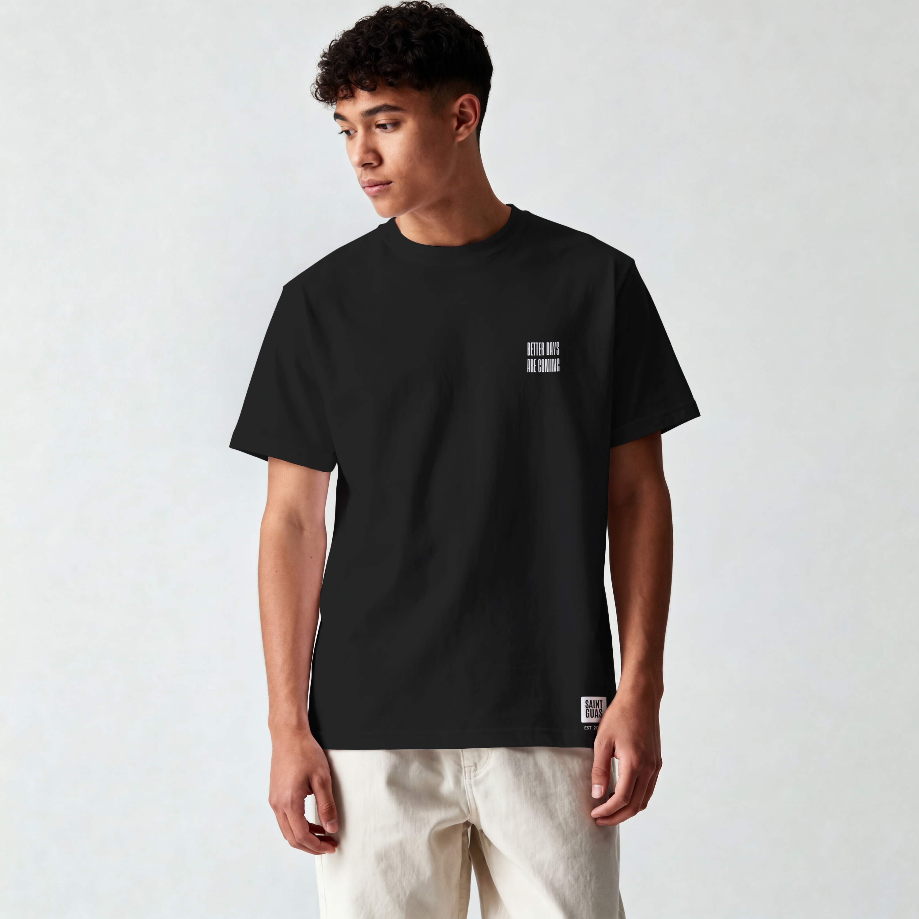 Saint Guas Statement Capsule – Better Days Are Coming Premium Oversize T-Shirt