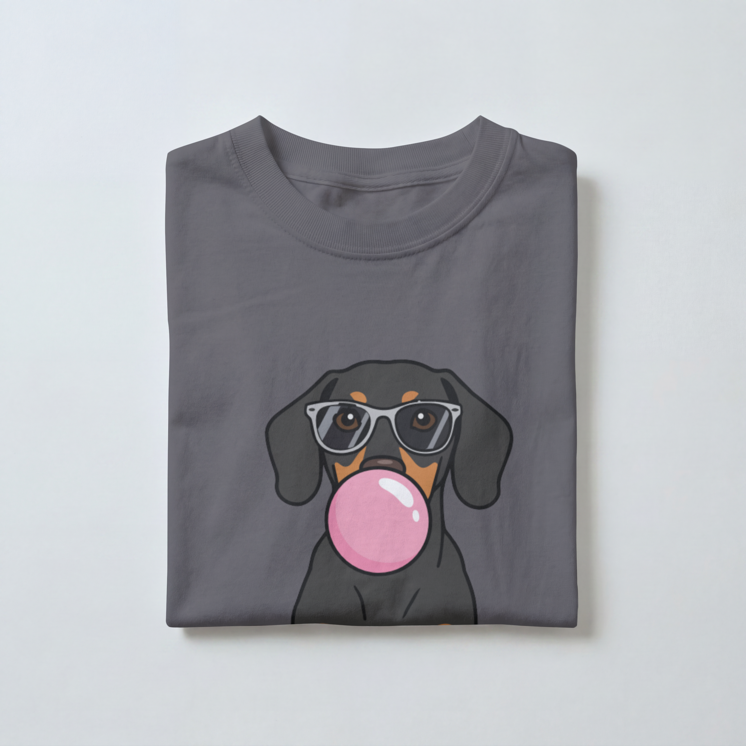 Saint Guas Mood Pet Capsule – Black Lab Premium Oversize T-Shirt