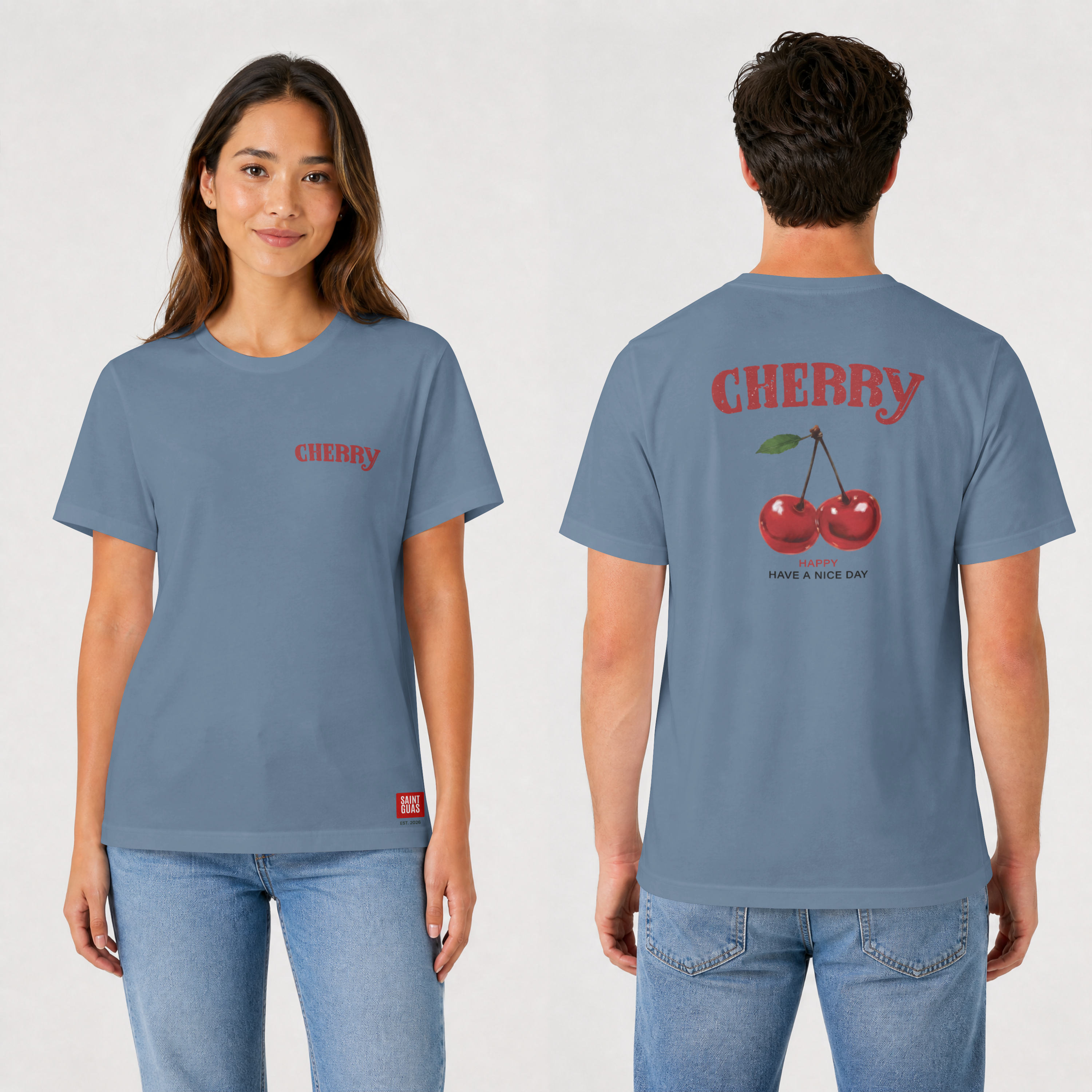 Saint Guas Mood Pet Capsule – Cherry Premium Regular T-Shirt
