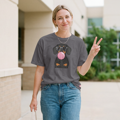 Saint Guas Mood Pet Capsule – Black Lab Premium Oversize T-Shirt