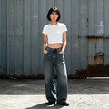 Saint Guas Basic Collection Premium Crop T-Shirt