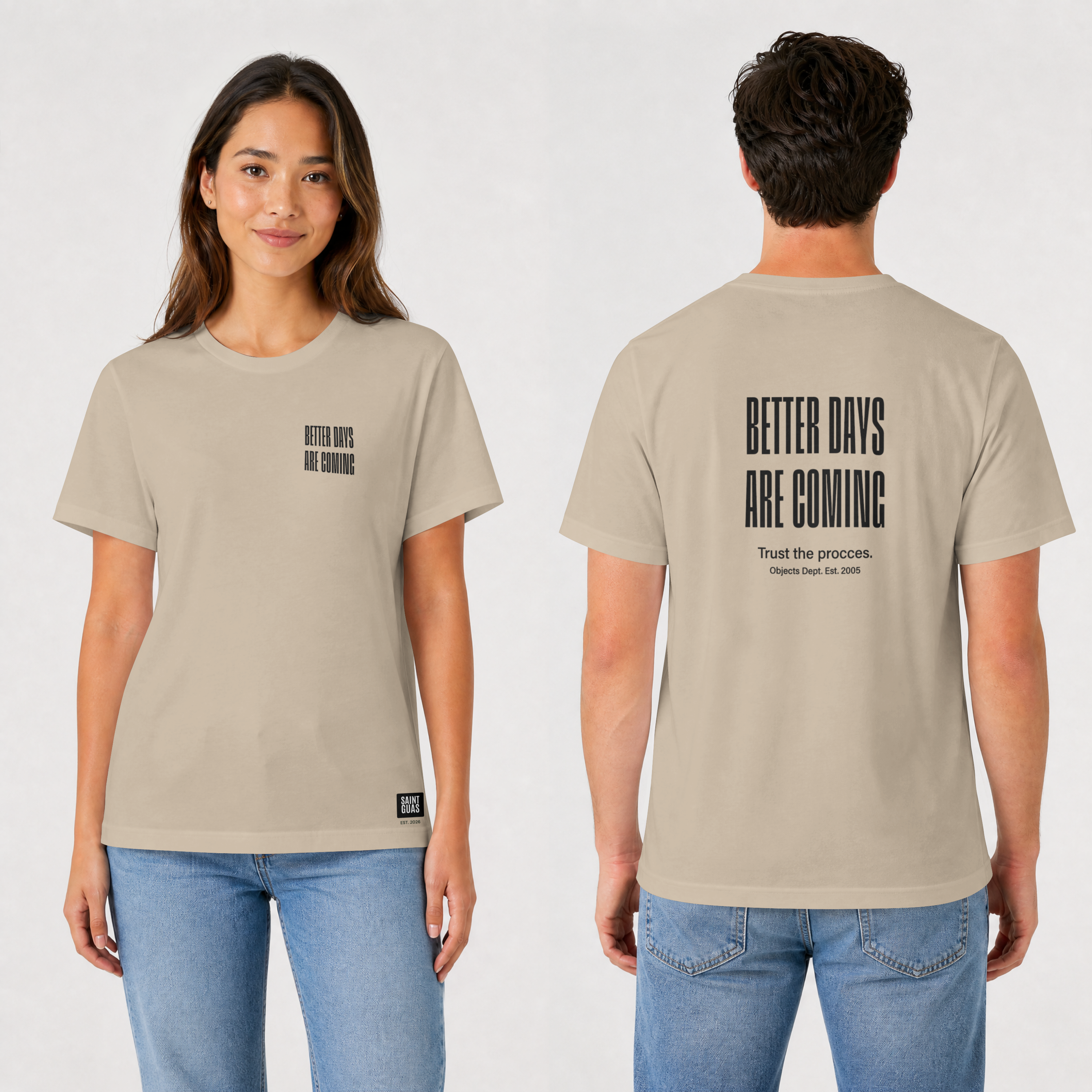 Saint Guas Mood Pet Capsule – Better Days Are Coming Premium Regular T-Shirt