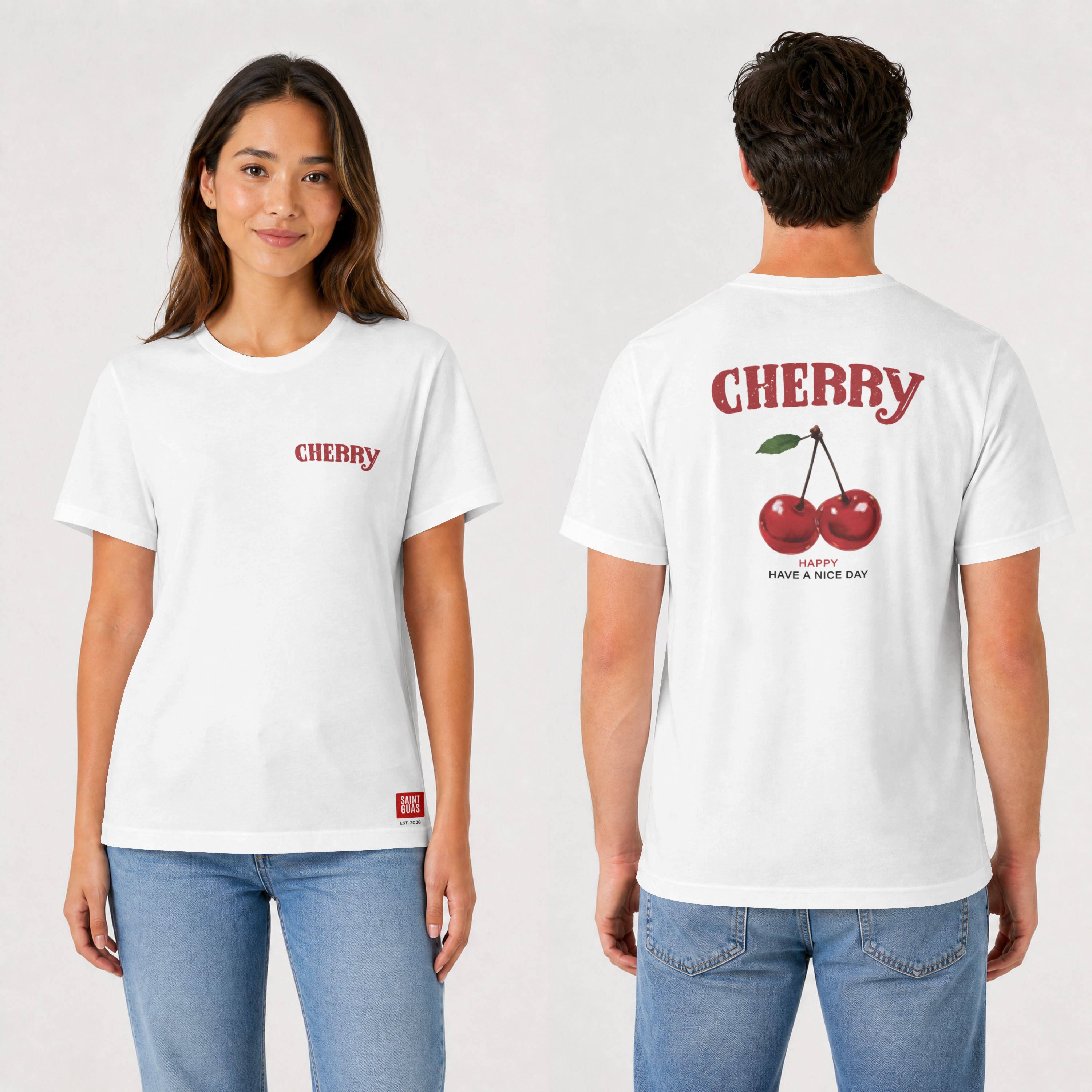 Saint Guas Mood Pet Capsule – Cherry Premium Regular T-Shirt