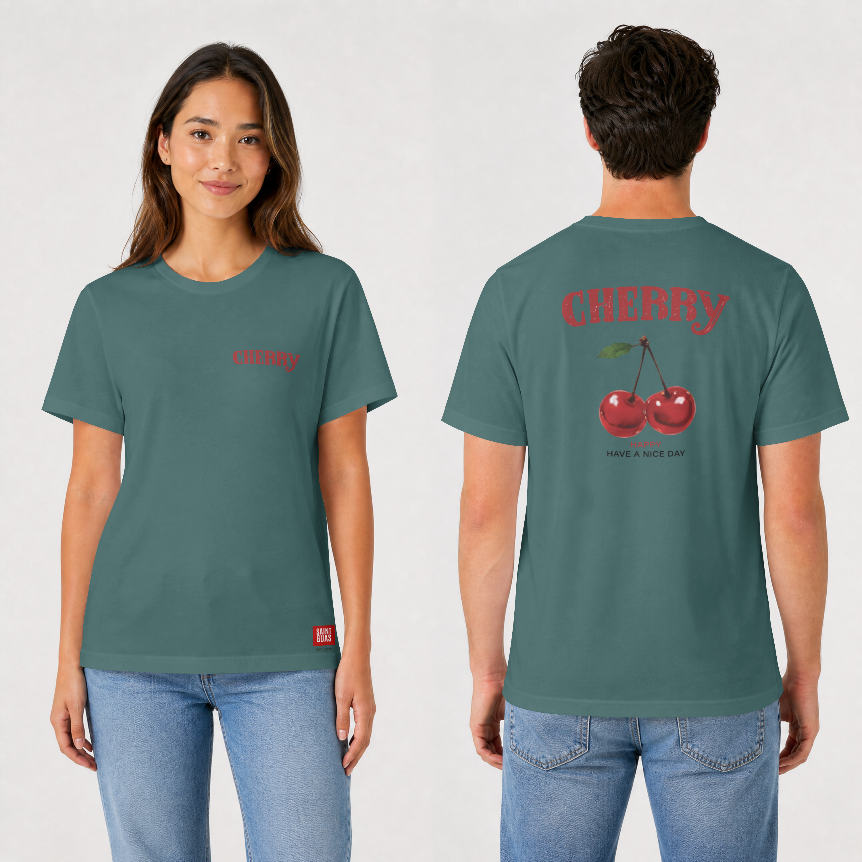 Saint Guas Mood Pet Capsule – Cherry Premium Regular T-Shirt