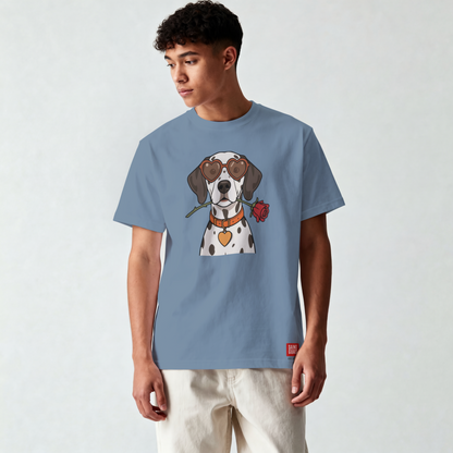 Saint Guas Mood Pet Capsule – Dalmatian Premium Oversize T-Shirt