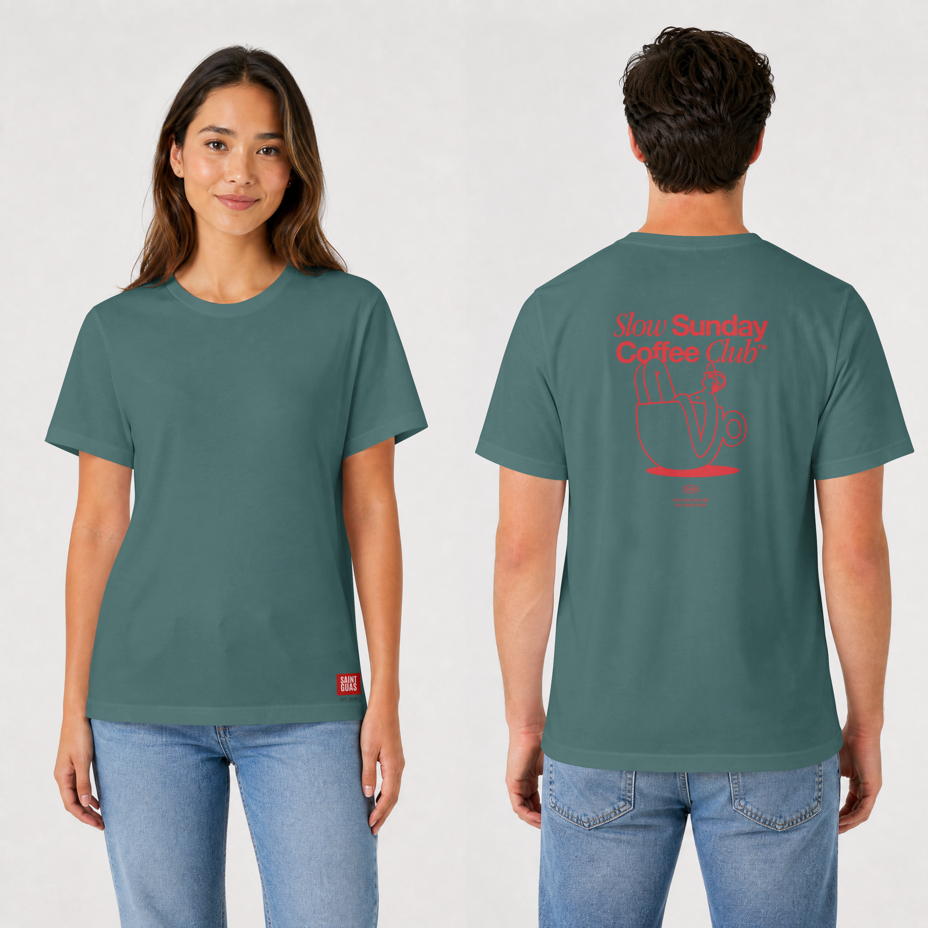 Saint Guas Mood Pet Capsule – Slow Sunday Premium Regular T-Shirt