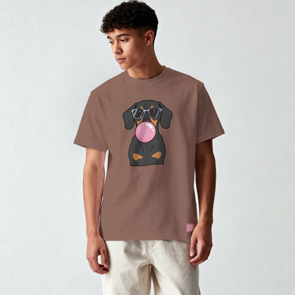 Saint Guas Mood Pet Capsule – Black Lab Premium Oversize T-Shirt