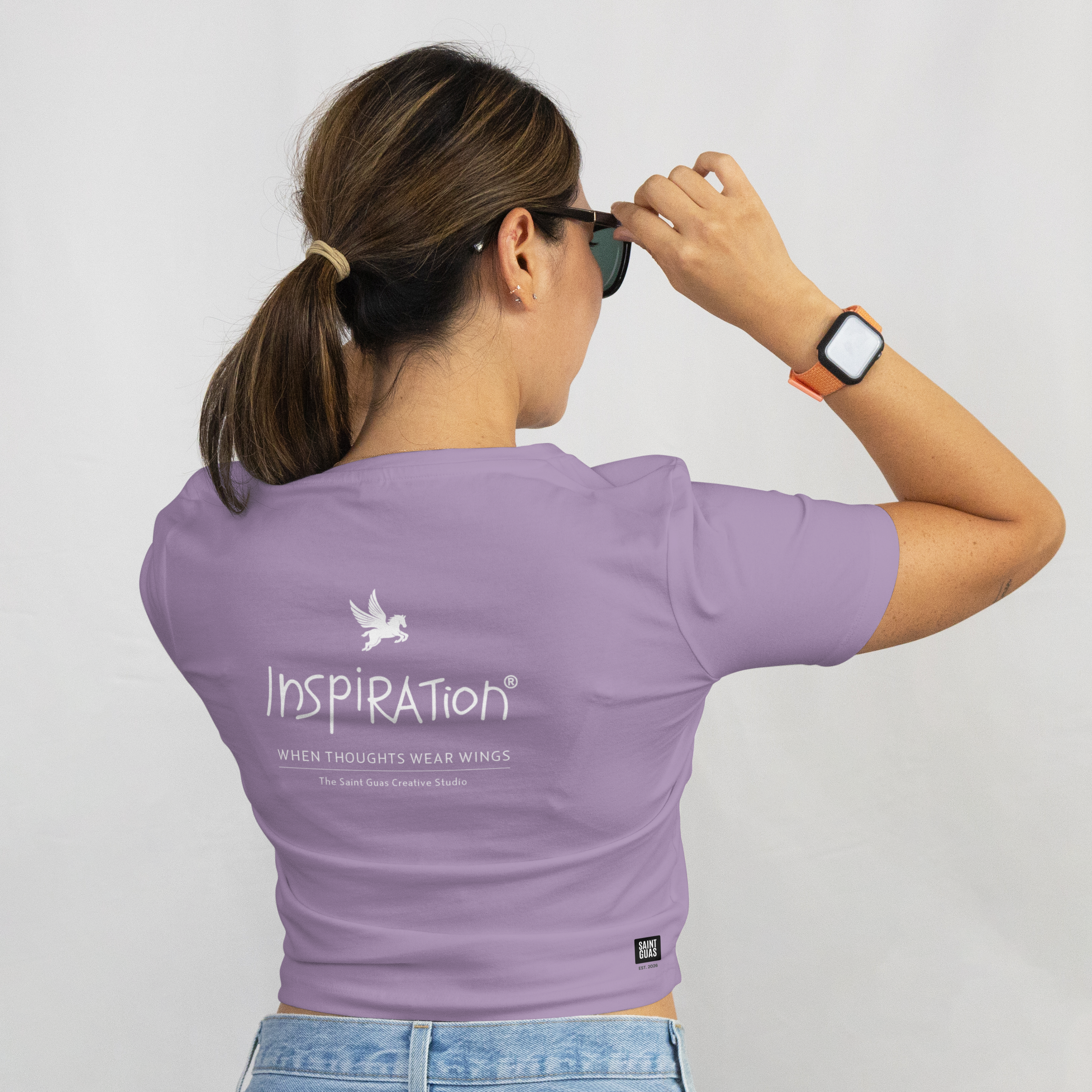 Saint Guas Statement Capsule -  Inspiration Premium Crop T-Shirt