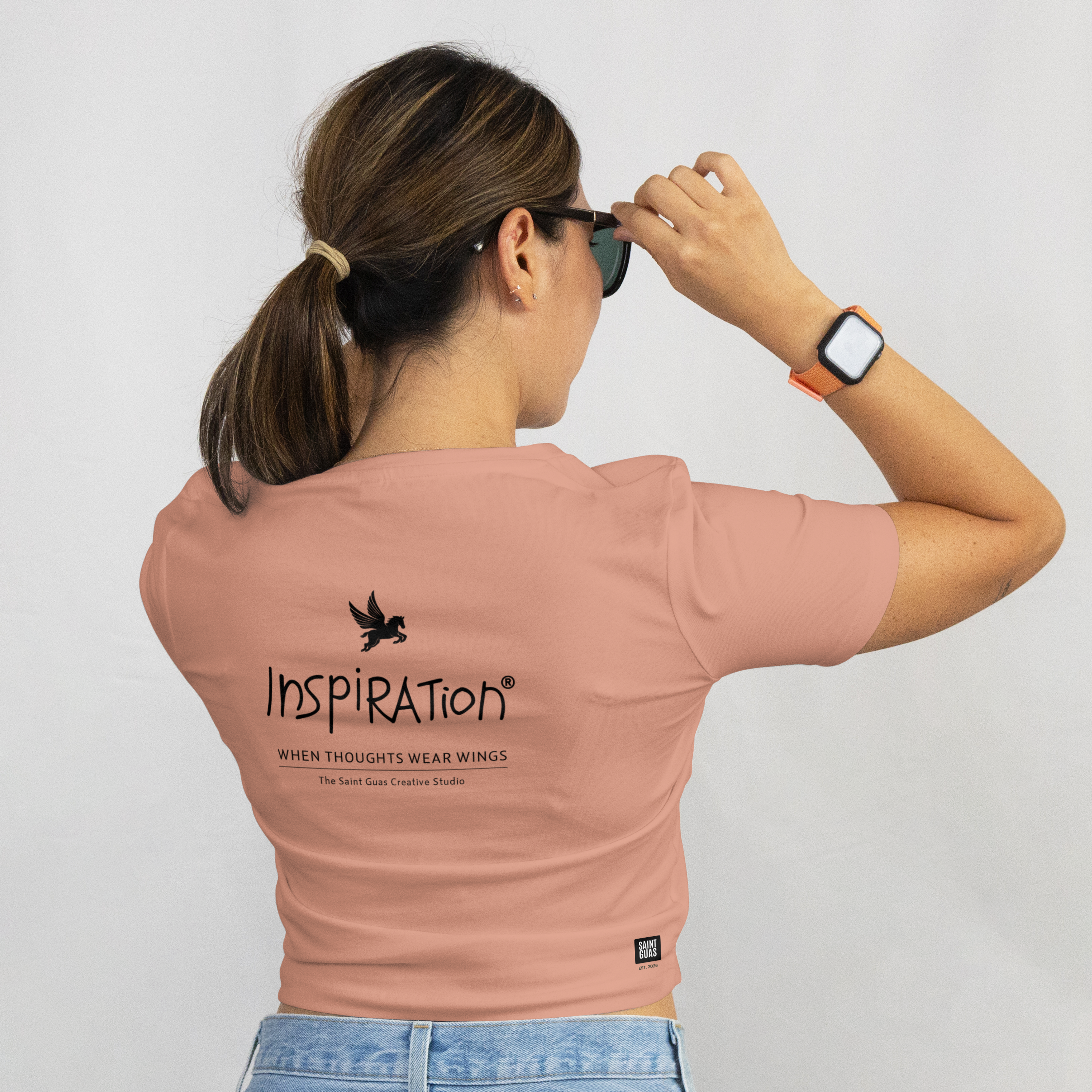 Saint Guas Statement Capsule -  Inspiration Premium Crop T-Shirt