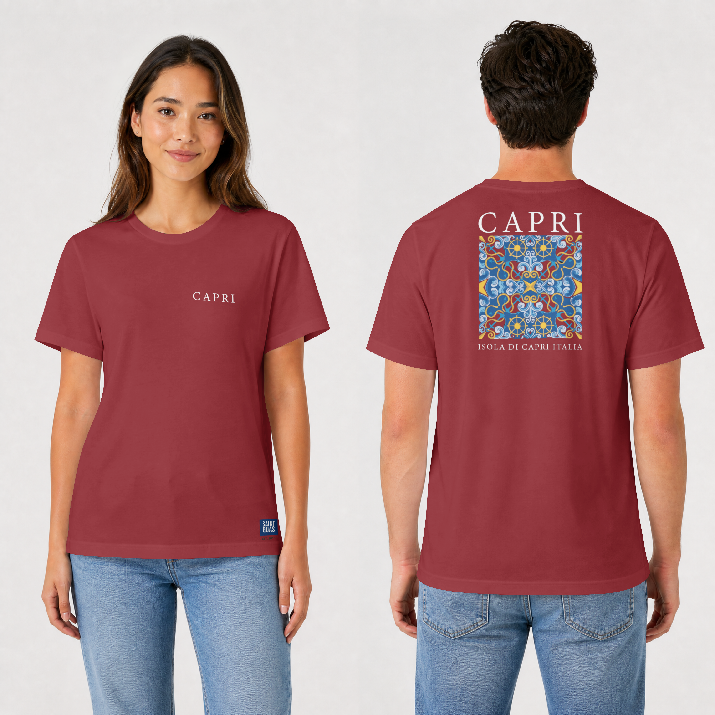 Saint Guas Mood Pet Capsule – Capri Premium Regular T-Shirt