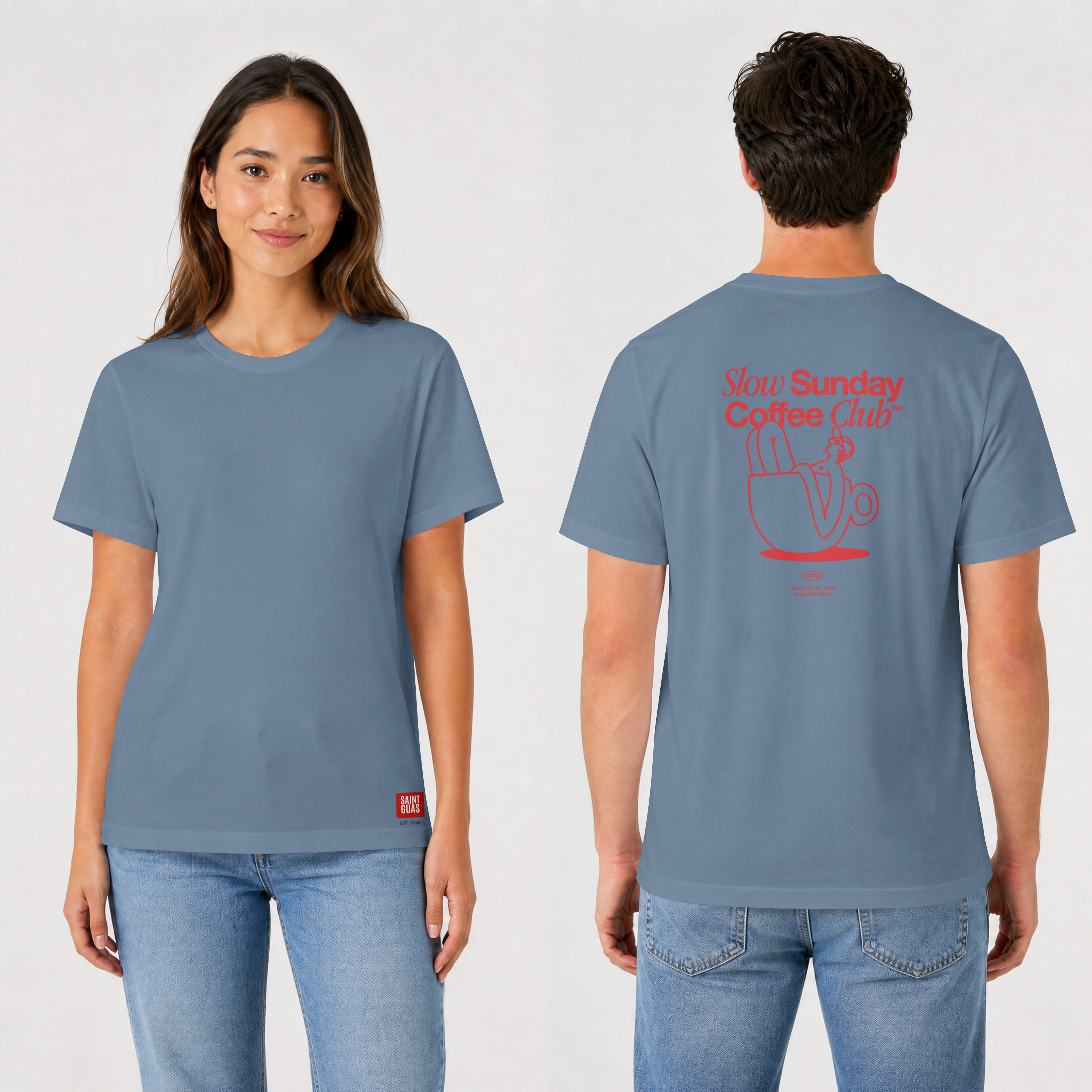 Saint Guas Mood Pet Capsule – Slow Sunday Premium Regular T-Shirt