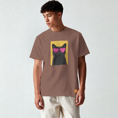 Saint Guas Mood Pet Capsule – Cat Club Premium Oversize T-Shirt