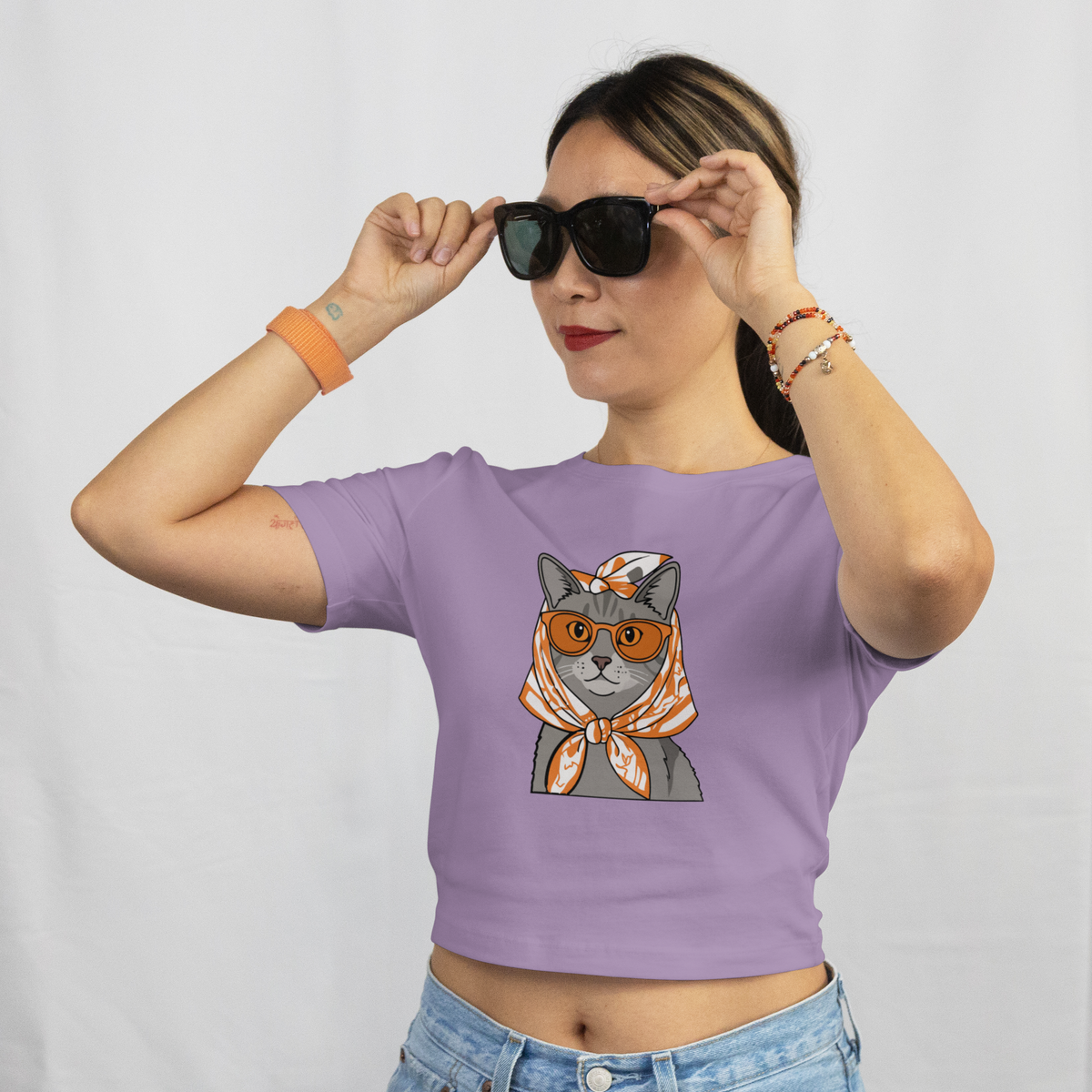 Saint Guas Mood Pet Capsule - Catue Premium Crop T-Shirt