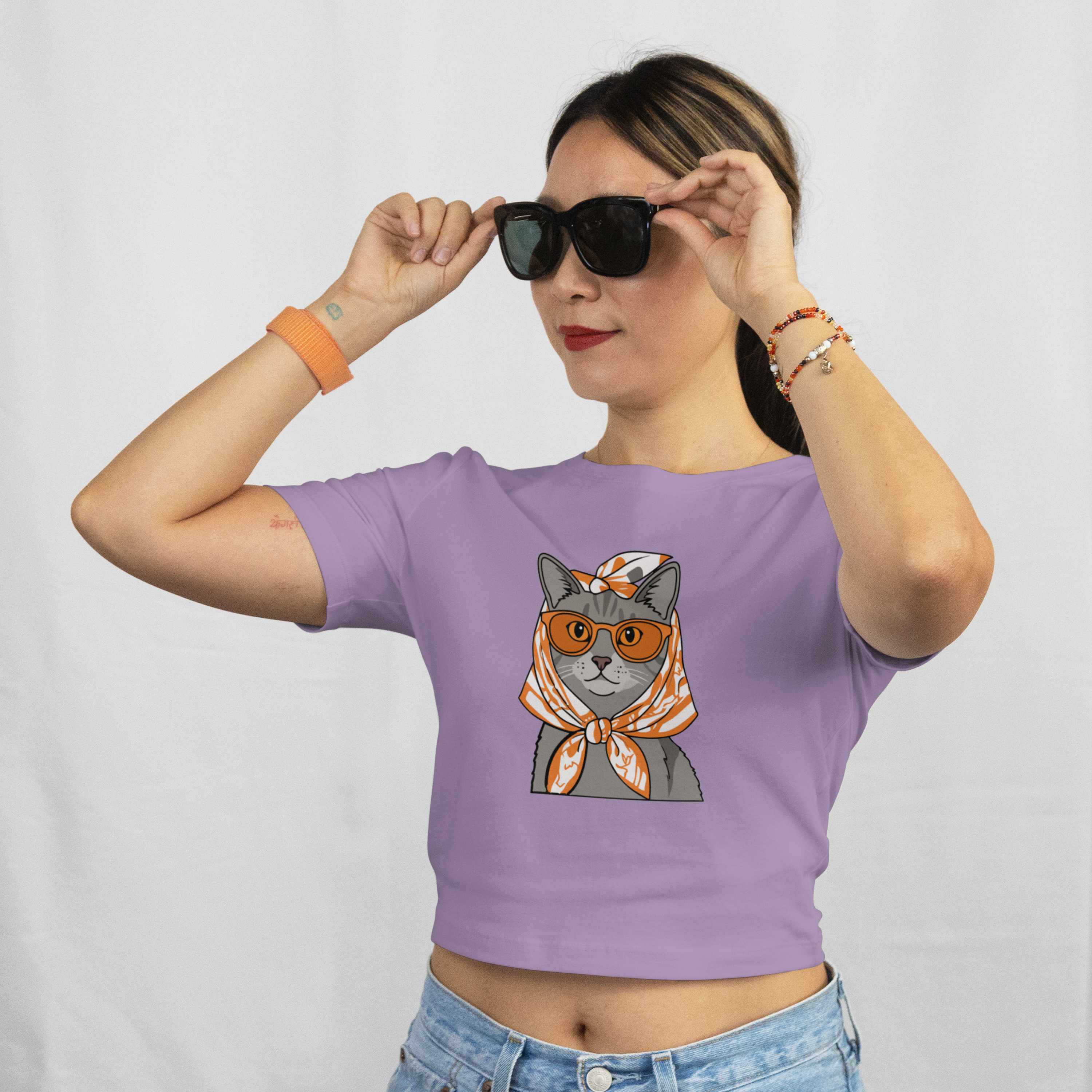 Saint Guas Mood Pet Capsule - Catue Premium Crop T-Shirt