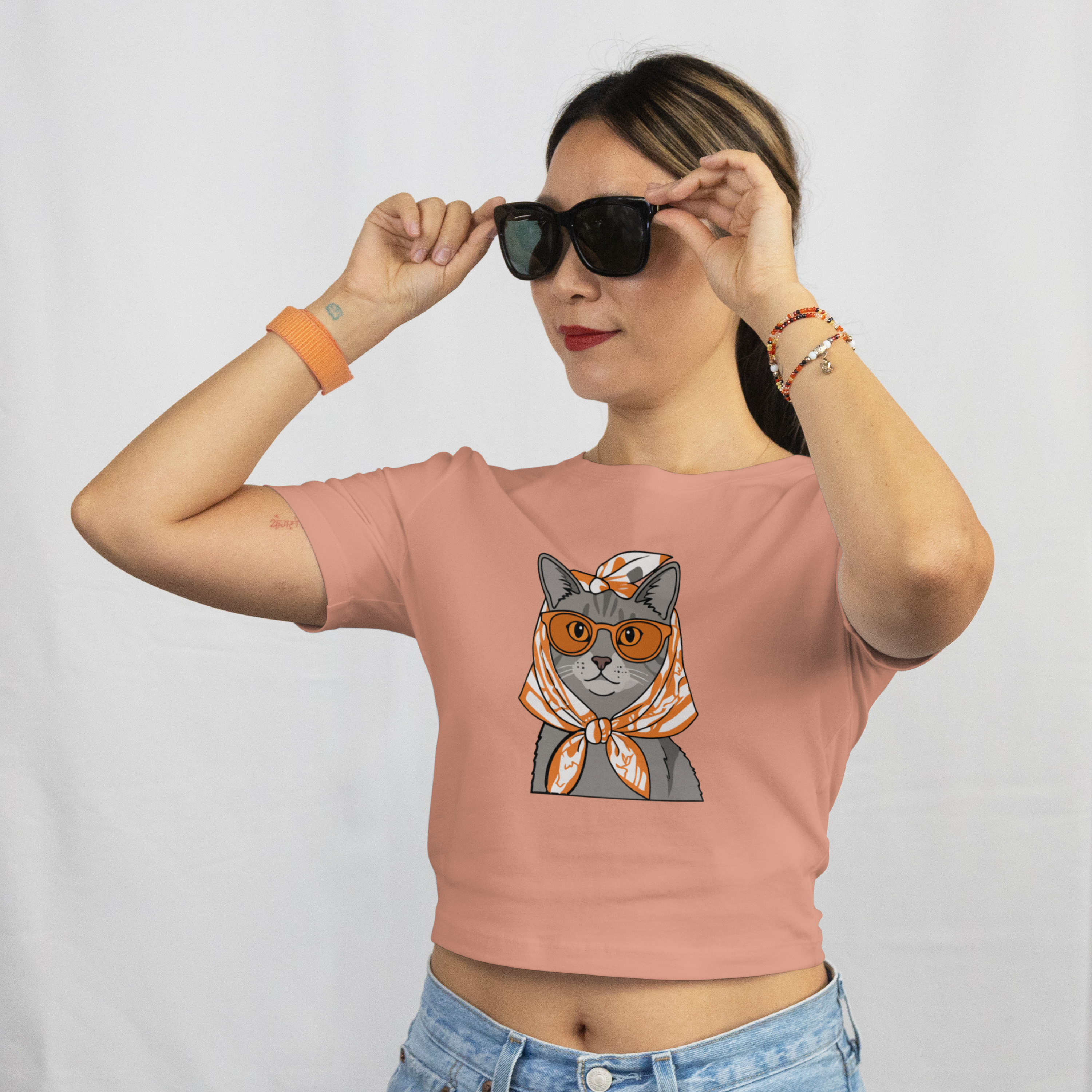 Saint Guas Mood Pet Capsule - Catue Premium Crop T-Shirt