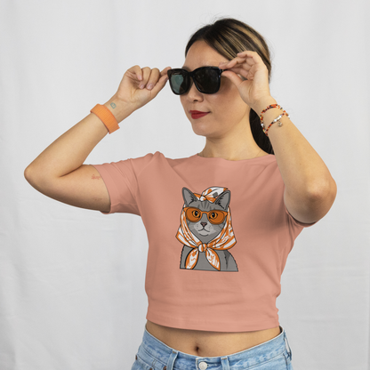Saint Guas Mood Pet Capsule - Catue Premium Crop T-Shirt